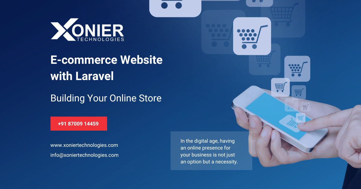 E-commerce Website with Laravel: Building Your Online Store